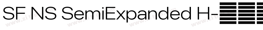 SF NS SemiExpanded H字体转换 SF NS SemiExpanded H字体转换
